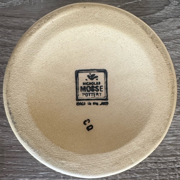 RESERVED! Nicholas Mosse Pottery Clematis Sugar Bowl With Lid - Picture 4 of 6